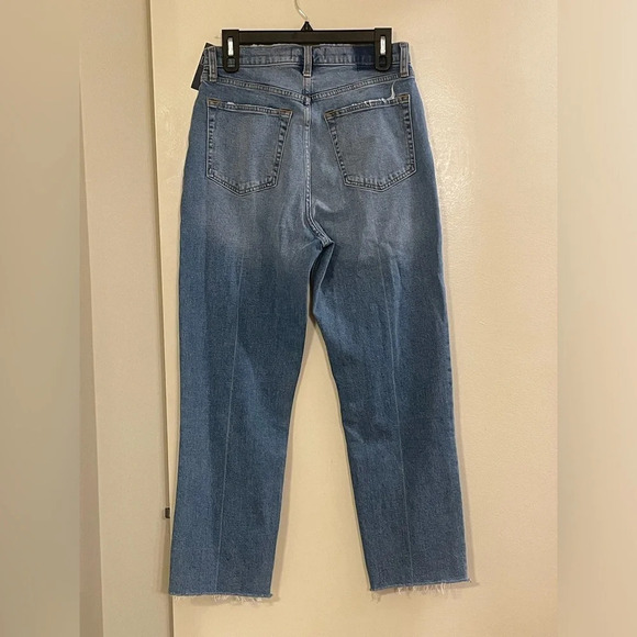 ABERCROMBIE & FITCH Curve Love Ankle Straight Ultra High Rise Jeans - Picture 6 of 10